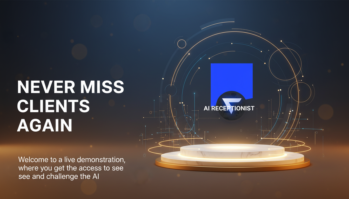 Never Miss Clients Again - AI Receptionist Demo